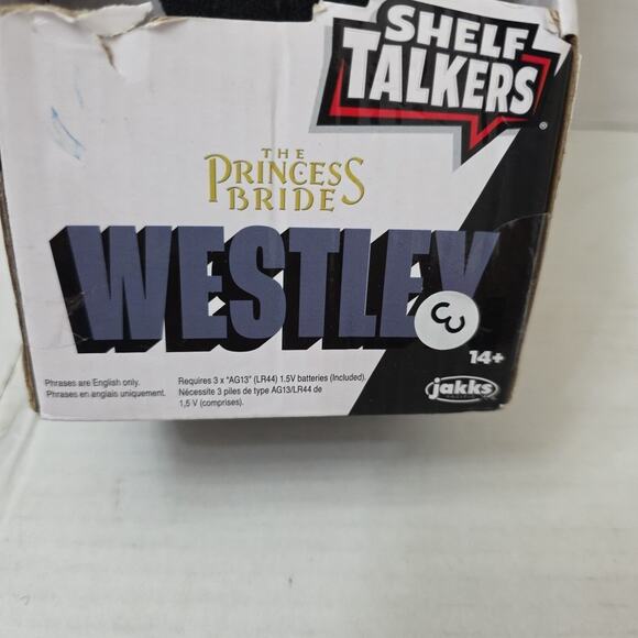 The Princess Bride Westley Shelf Talkers Talking Doll Jakks Pacific 14+ Quotes - Picture 2 of 5